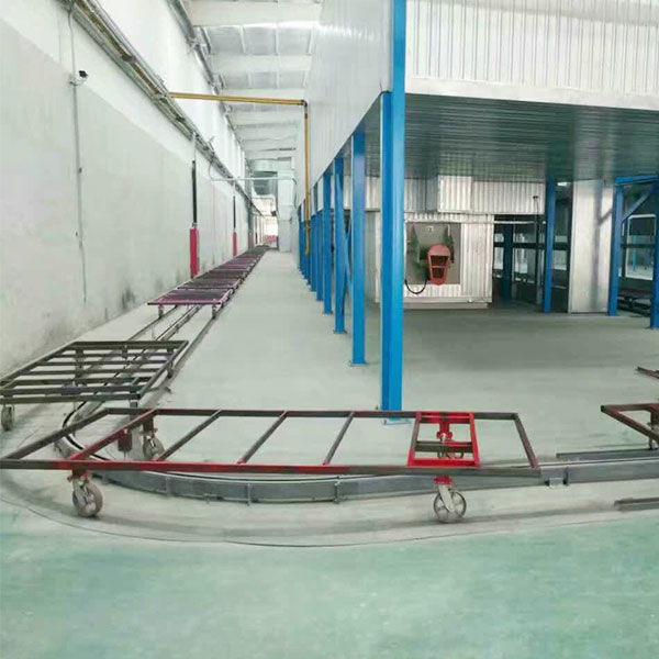 平面自動(dòng)噴漆流水線